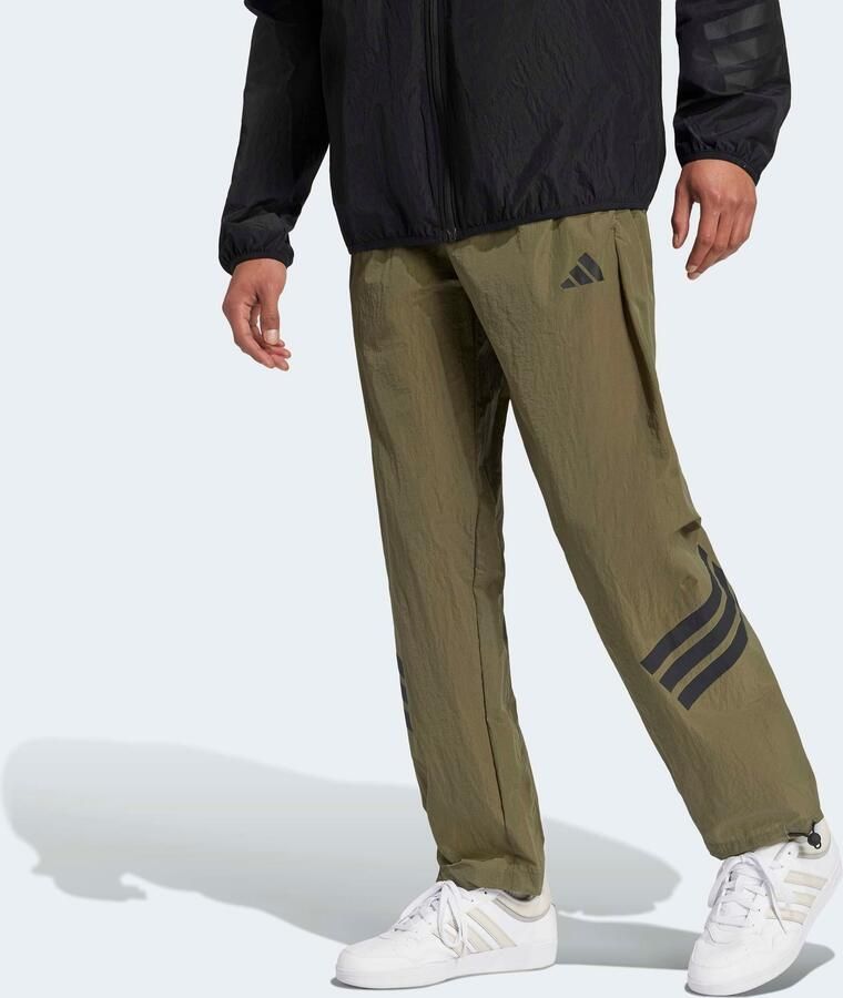 Adidas Future Icons 3-Stripes Woven Broek Groen- Heren Groen - Foto 6