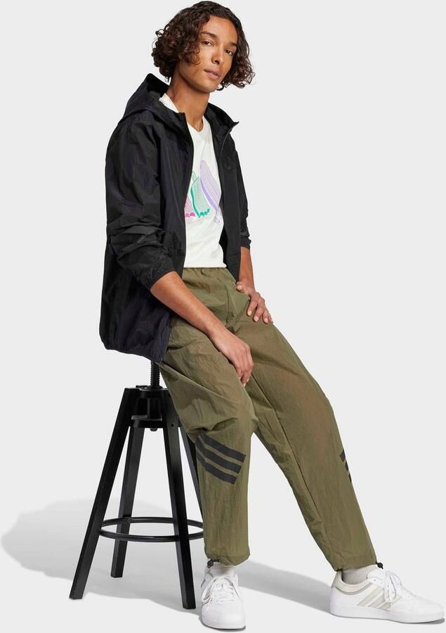 Adidas Future Icons 3-Stripes Woven Broek Groen- Heren Groen - Foto 3