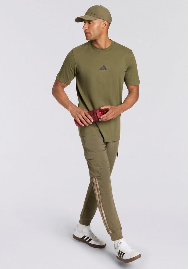 Adidas Sportswear T-shirt met labelstitching en ronde hals - Foto 4