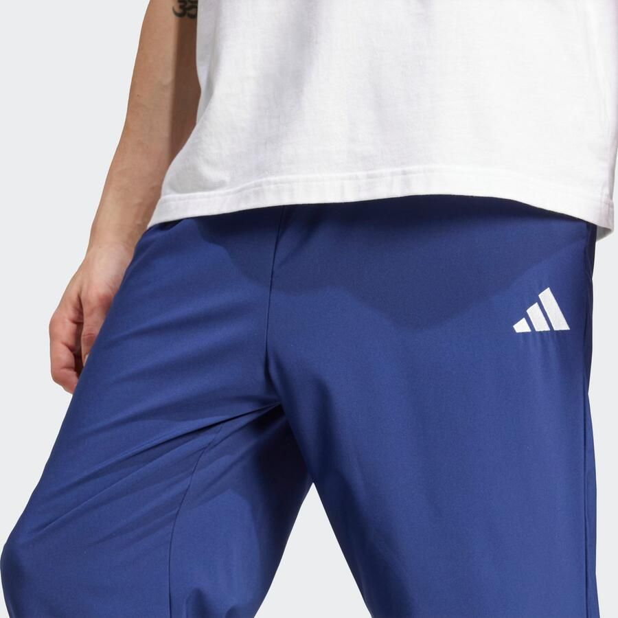 Adidas Trainingsbroek Essentials Small Logo Open-Hem Stanford Tracksuit Bottoms