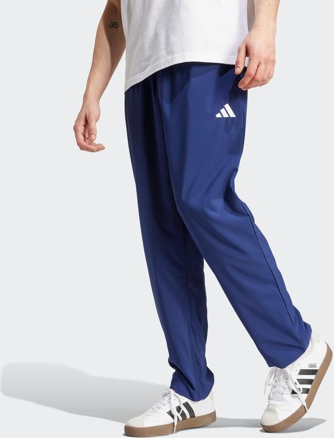 Adidas Trainingsbroek Essentials Small Logo Open-Hem Stanford Tracksuit Bottoms - Foto 3