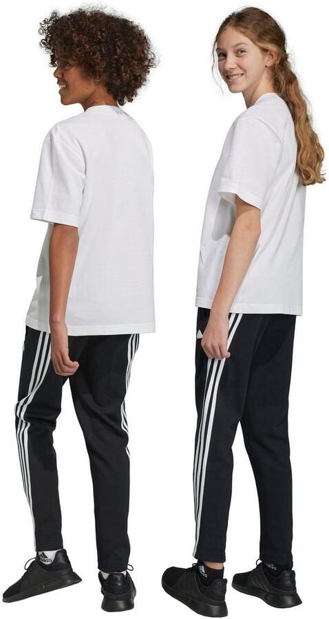 Adidas Sportswear joggingbroek zwart wit Katoen Effen 152 - Foto 7