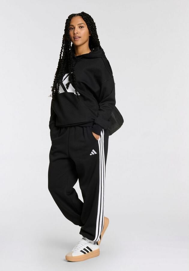 Adidas Sportswear Sportbroek W 3S FL C PT Los gesneden met smal toelopende beenvorm (1-delig) - Foto 8