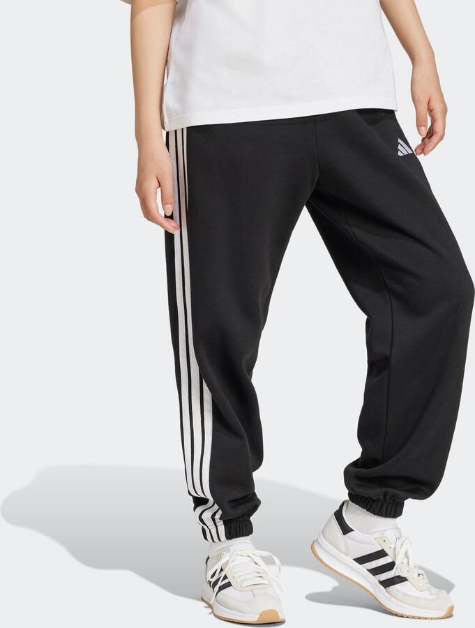 Adidas Sportswear Sportbroek W 3S FL C PT Los gesneden met smal toelopende beenvorm (1-delig) - Foto 4