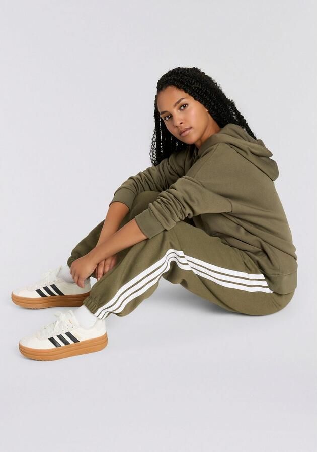 Adidas Sportswear Sportbroek W 3S FL C PT Los gesneden met smal toelopende beenvorm (1-delig) - Foto 5