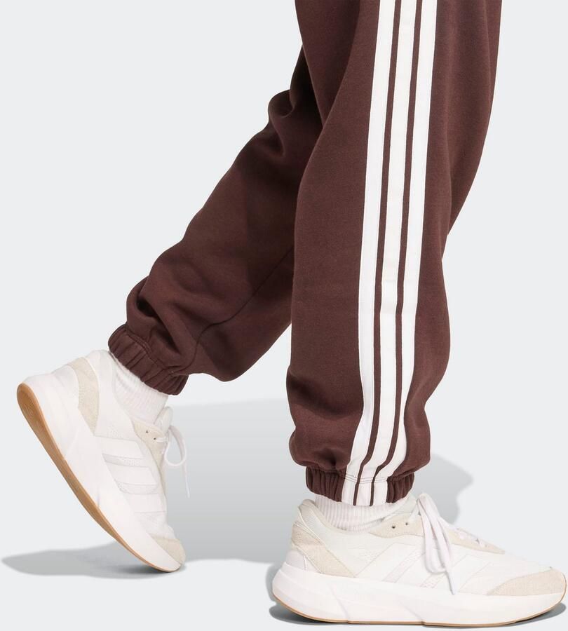 Adidas Sportswear Sportbroek W 3S FL C PT Los gesneden met smal toelopende beenvorm (1-delig)