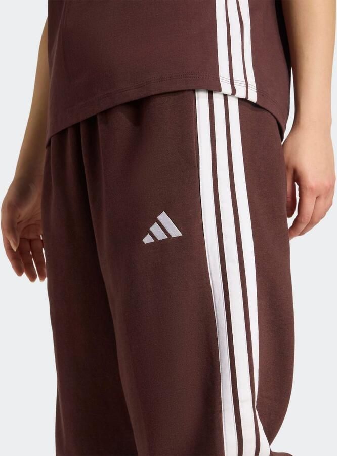 Adidas Sportswear Sportbroek W 3S FL C PT Los gesneden met smal toelopende beenvorm (1-delig) - Foto 3