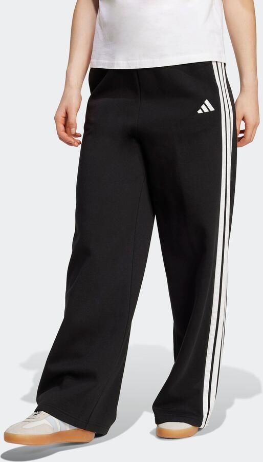 Adidas Sportswear Sportbroek W 3S FL PT Wijde pijp en zachte fleece zorgen voor gezellig comfort (1-delig) - Foto 6