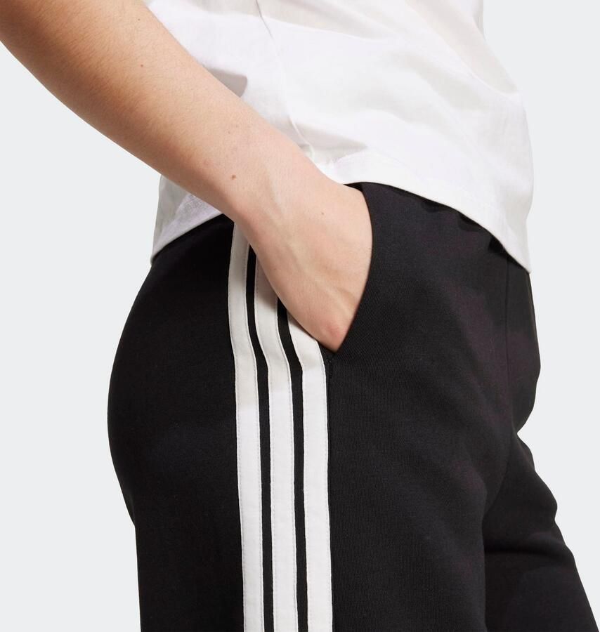 Adidas Sportswear Sportbroek W 3S FL PT Wijde pijp en zachte fleece zorgen voor gezellig comfort (1-delig) - Foto 2