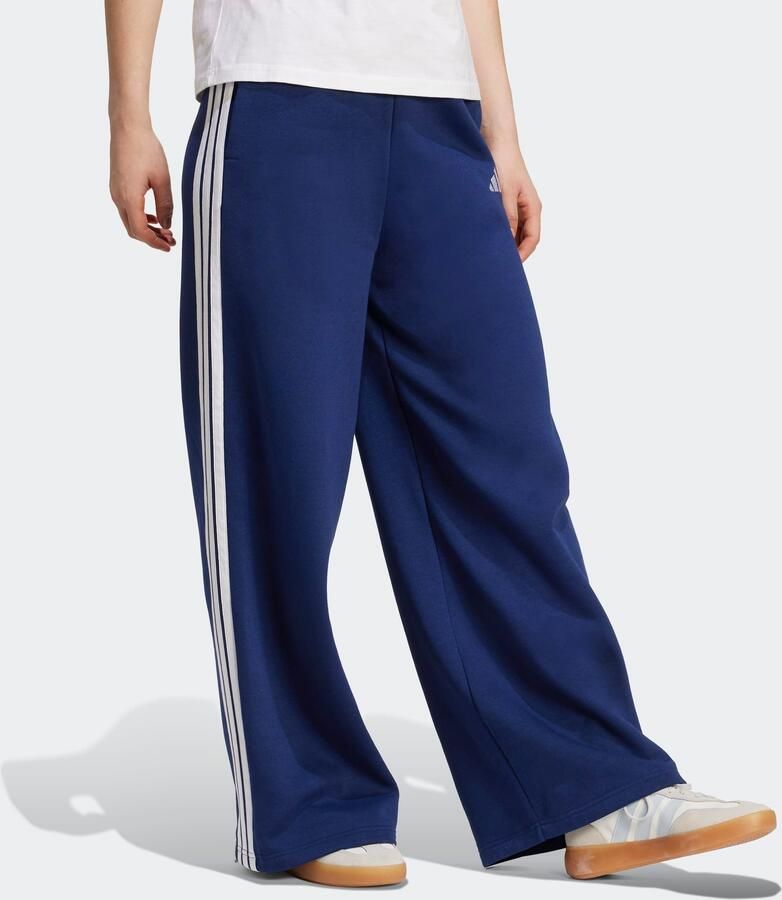Adidas Sportswear Sportbroek W 3S FL PT Wijde pijp en zachte fleece zorgen voor gezellig comfort (1-delig) - Foto 2