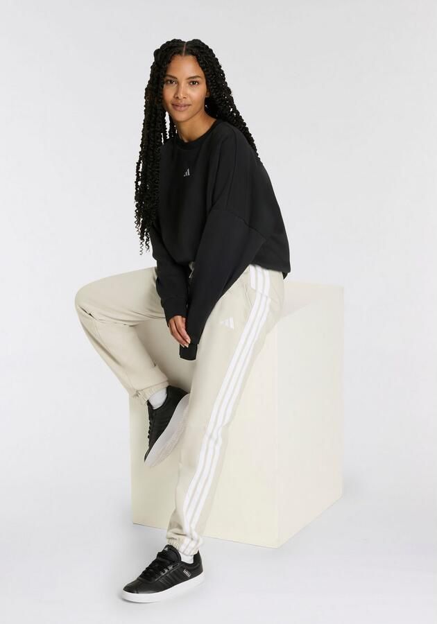 Adidas Sportswear Sportbroek W 3S FT CF PT Reguliere pasvorm normale tailleband zacht French Terry materiaal (1-delig) - Foto 7