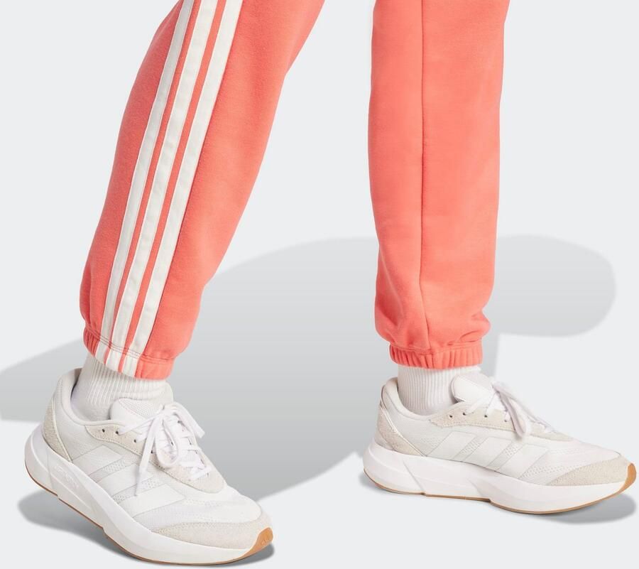 Adidas Sportswear Sportbroek W 3S FT CF PT Reguliere pasvorm normale tailleband zacht French Terry materiaal (1-delig)