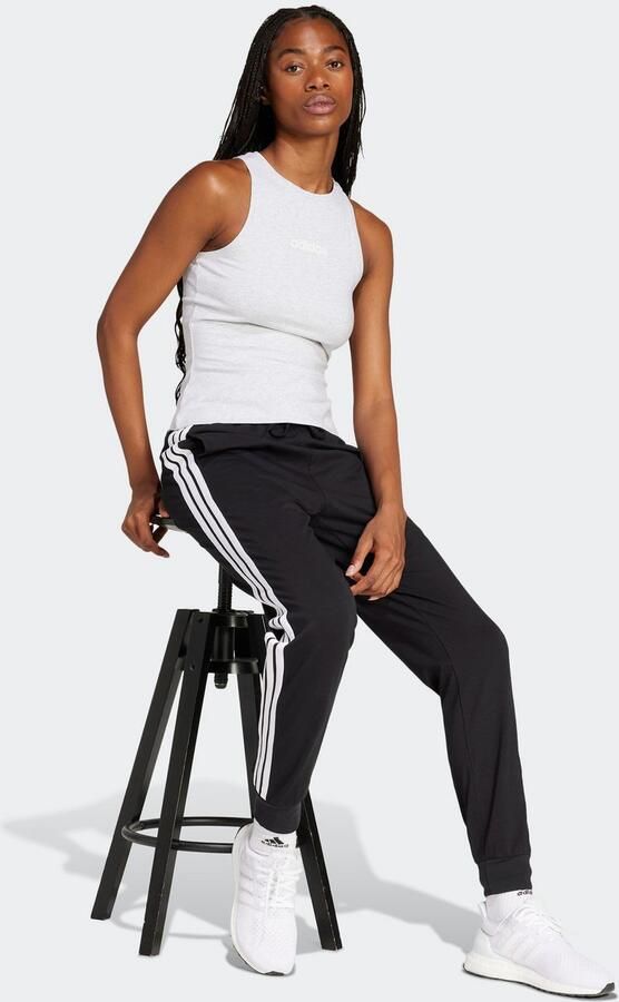 Adidas Sportswear Sportbroek W 3S SJ JOGGER Casual gesneden hoge band smal toelopende beenvorm (1-delig) - Foto 4