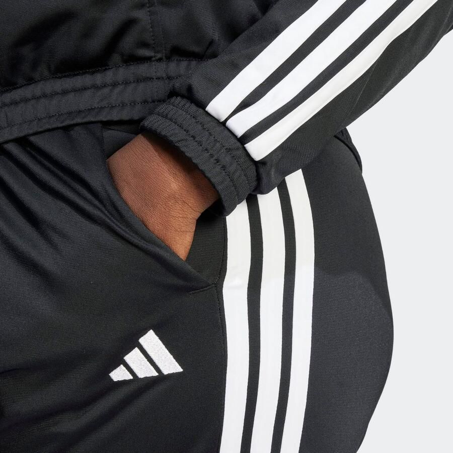 Adidas Sportswear Sportbroek W 3S TP TRIC drie-strepen trainingsbroek van tricotstof trackpants (1-delig)
