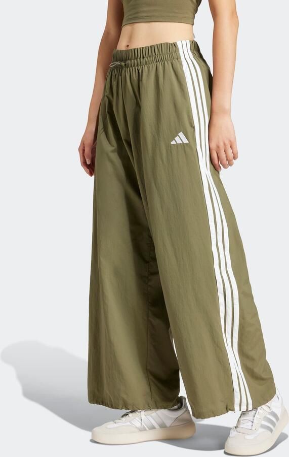 Adidas Sportswear Sportbroek W 3S WV PT Parachute broek los gesneden met wijde pijpen (1-delig) - Foto 6