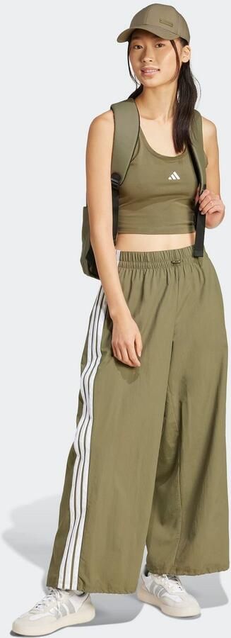 Adidas Sportswear Sportbroek W 3S WV PT Parachute broek los gesneden met wijde pijpen (1-delig) - Foto 5