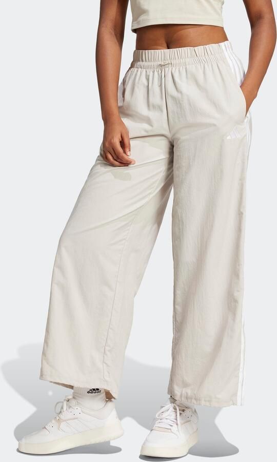 Adidas Sportswear Sportbroek W 3S WV PT Parachute broek los gesneden met wijde pijpen (1-delig) - Foto 6