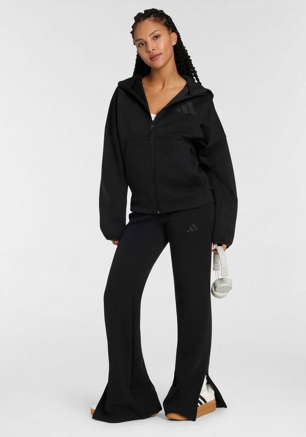 Adidas Sportswear Flared cut sweatpants met elastische band - Foto 11