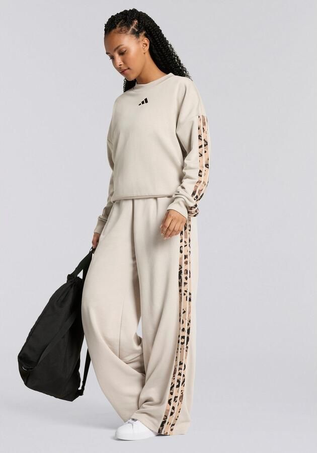 Adidas Sportswear Sportbroek W AOP FT PT Los gesneden met wijde pijp dierenprint-details (1-delig) - Foto 4