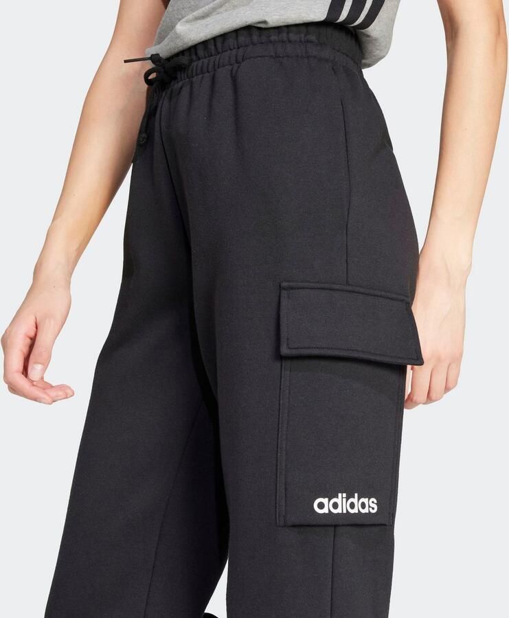 Adidas Sportswear Sportbroek W LIN FL CARGO Cargobroek met zachte binnenkant regular fit hoge tailleband (1-delig) - Foto 2