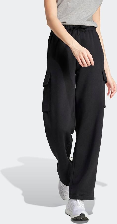 Adidas Sportswear Sportbroek W LIN FL CARGO Cargobroek met zachte binnenkant regular fit hoge tailleband (1-delig) - Foto 4