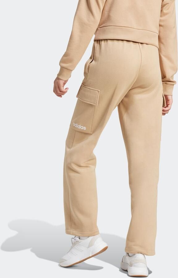 Adidas Sportswear Sportbroek W LIN FL CARGO Cargobroek met zachte binnenkant regular fit hoge tailleband (1-delig) - Foto 6