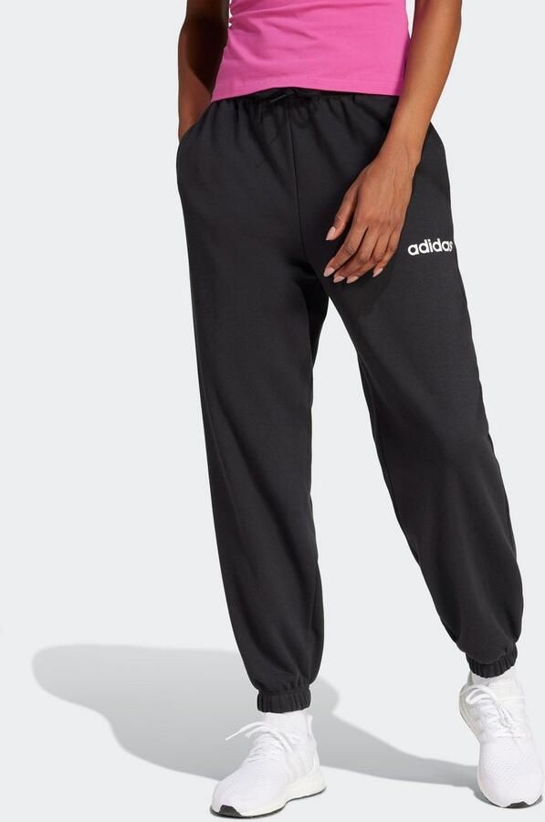 Adidas Sportswear Sportbroek W LIN FT CF PT Los gesneden hoge band van zacht french terry (1-delig) - Foto 5