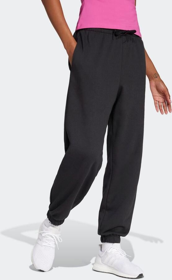 Adidas Sportswear Sportbroek W LIN FT CF PT Los gesneden hoge band van zacht french terry (1-delig) - Foto 6