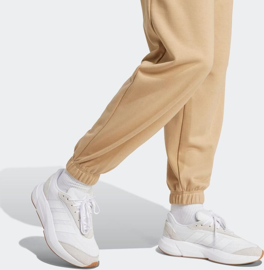 Adidas Sportswear Sportbroek W LIN FT CF PT Los gesneden hoge band van zacht french terry (1-delig)