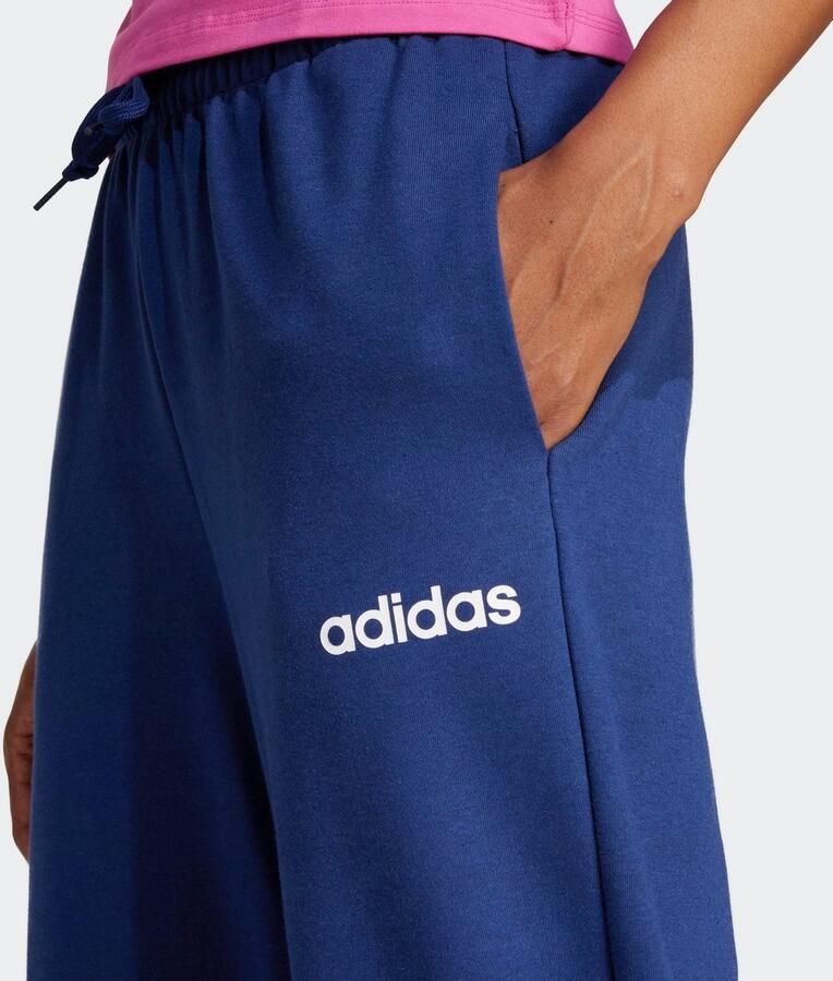 Adidas Sportswear Sportbroek W LIN FT CF PT Los gesneden hoge band van zacht french terry (1-delig) - Foto 2