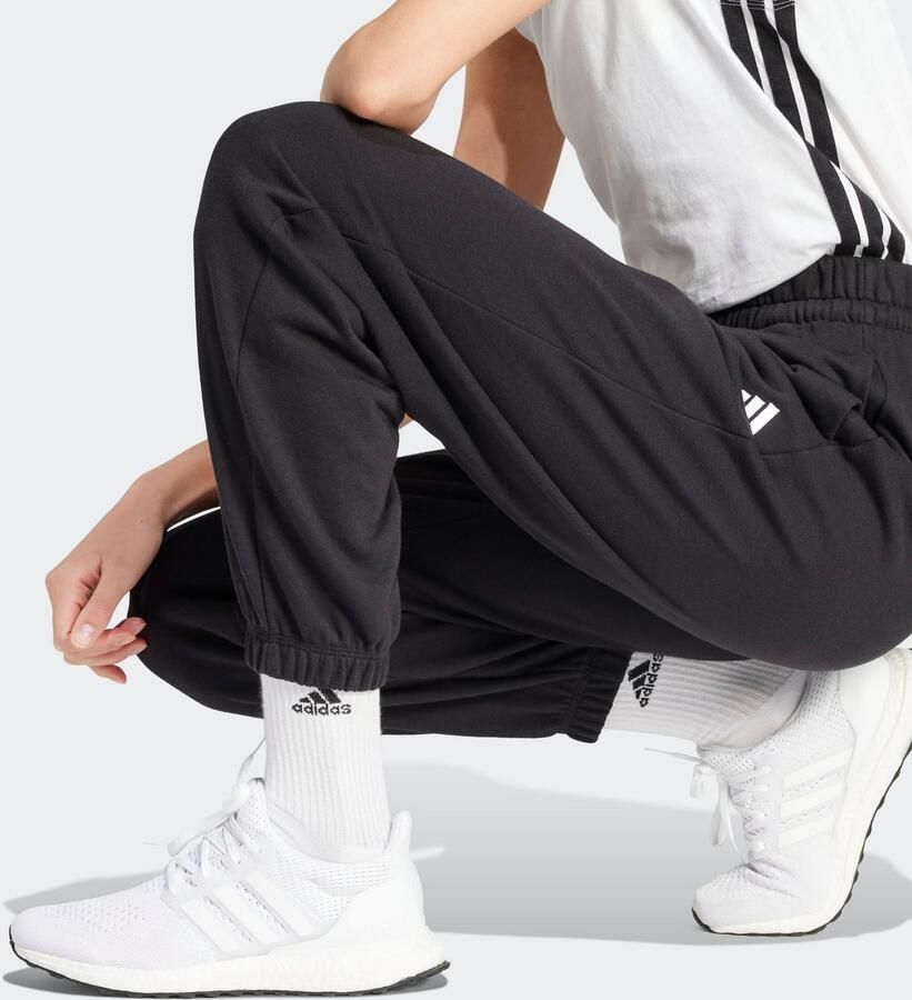 Adidas Sportswear Sportbroek W SL FT CF PT Los gesneden hoge band van zacht french terry materiaal (1-delig)