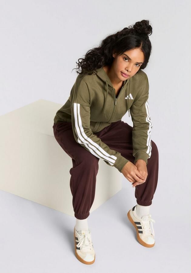 Adidas Sportswear Sportbroek W SL FT CF PT Los gesneden hoge band van zacht french terry materiaal (1-delig) - Foto 4