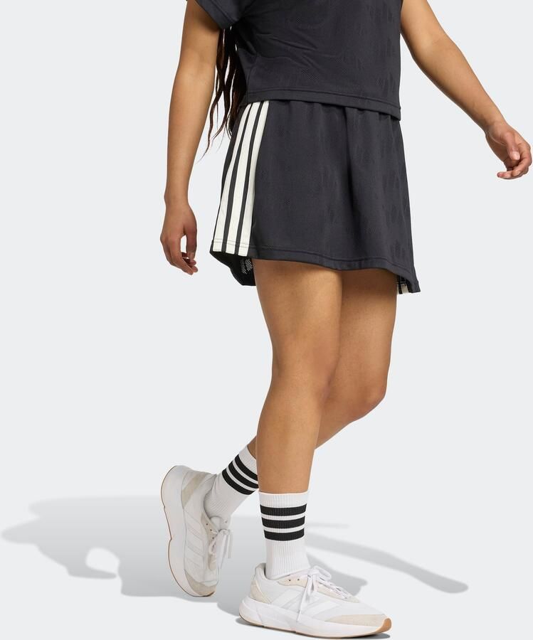 Adidas Stadium 3-Stripes Tennis Inspired Jacquard Rok met Short - Foto 7