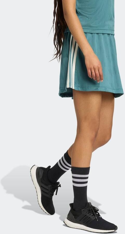 Adidas Stadium 3-Stripes Tennis Inspired Jacquard Rok met Short - Foto 5