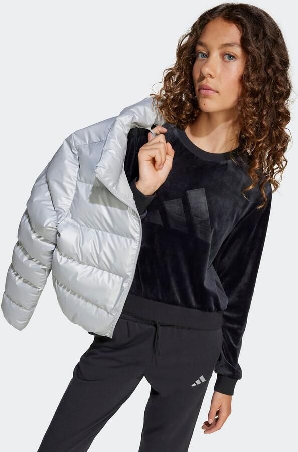 Adidas Holiday Glam Cropped Sweatshirt - Foto 5