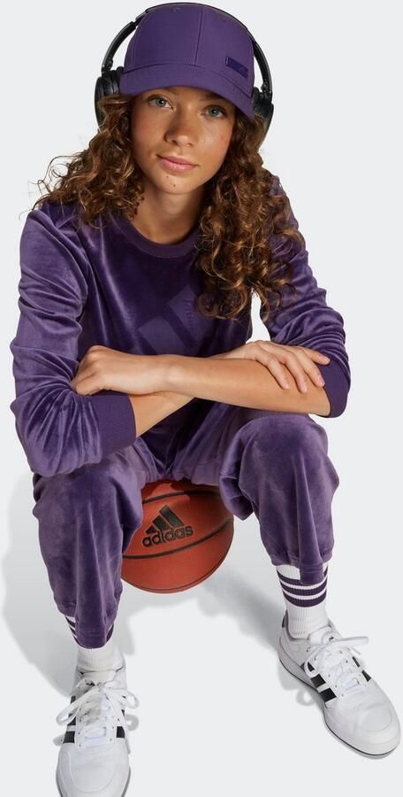 Adidas Holiday Glam Cropped Sweatshirt - Foto 4