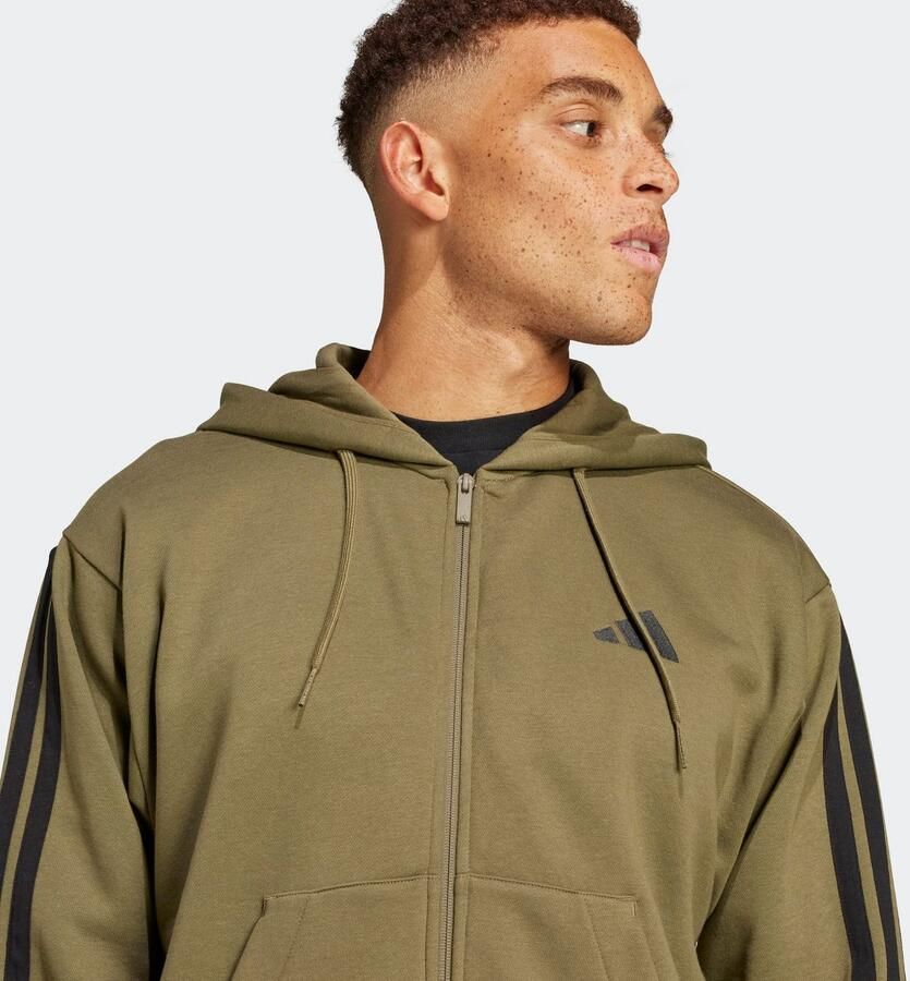 Adidas Sportswear Sweatjack met ritssluiting en kangoeroezak - Foto 2