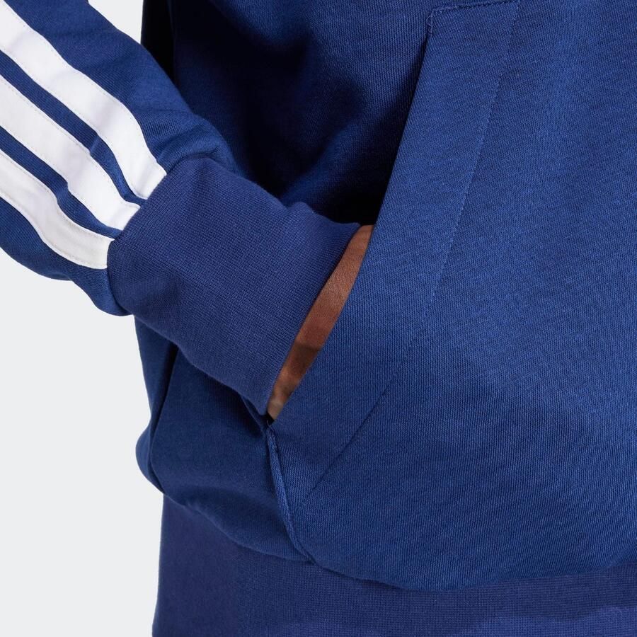 Adidas Sportswear Sweatjack met viscose en labelstitching