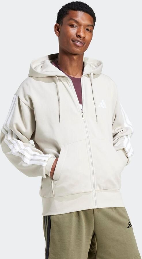 ADIDAS SPORTSWEAR Sweatjack met viscose en labelstitching - Foto 3