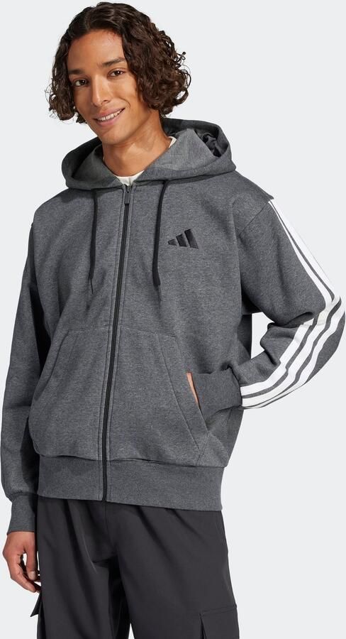 Adidas Sportswear Sweatshirt M 3S FL FZ HD - Foto 8