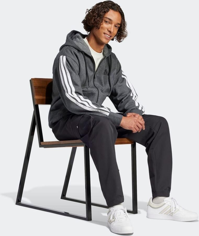 Adidas Sportswear Sweatshirt M 3S FL FZ HD - Foto 3