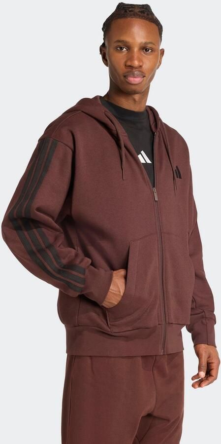 Adidas Sportswear Sweatshirt M 3S FL FZ HD - Foto 7