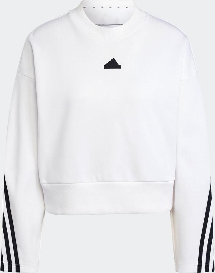 Adidas Future Icons 3-Stripes Wit Sweatshirt White Dames - Foto 7