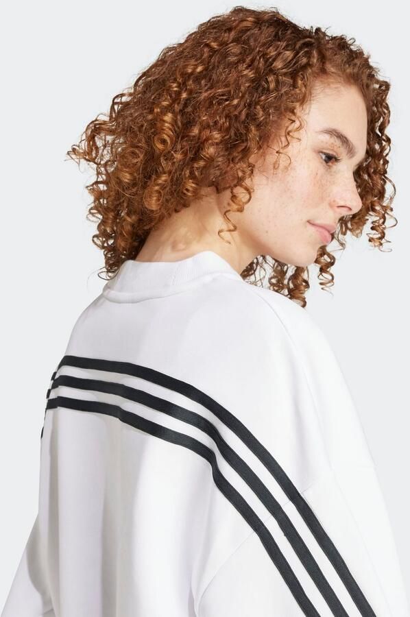 Adidas Future Icons 3-Stripes Wit Sweatshirt White Dames - Foto 3