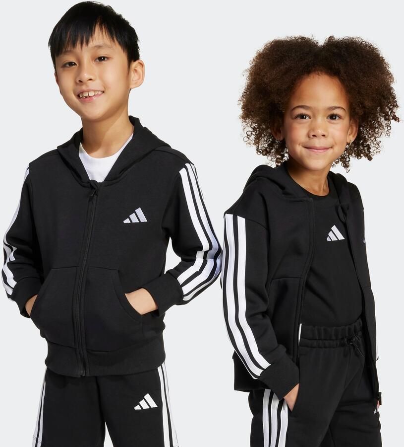 Adidas Sportswear Sweatvest LK 3S FL FZ HD (1-delig) - Foto 8