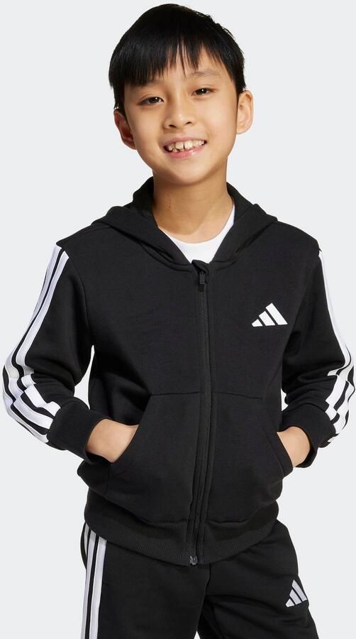 Adidas Sportswear Sweatvest LK 3S FL FZ HD (1-delig) - Foto 5