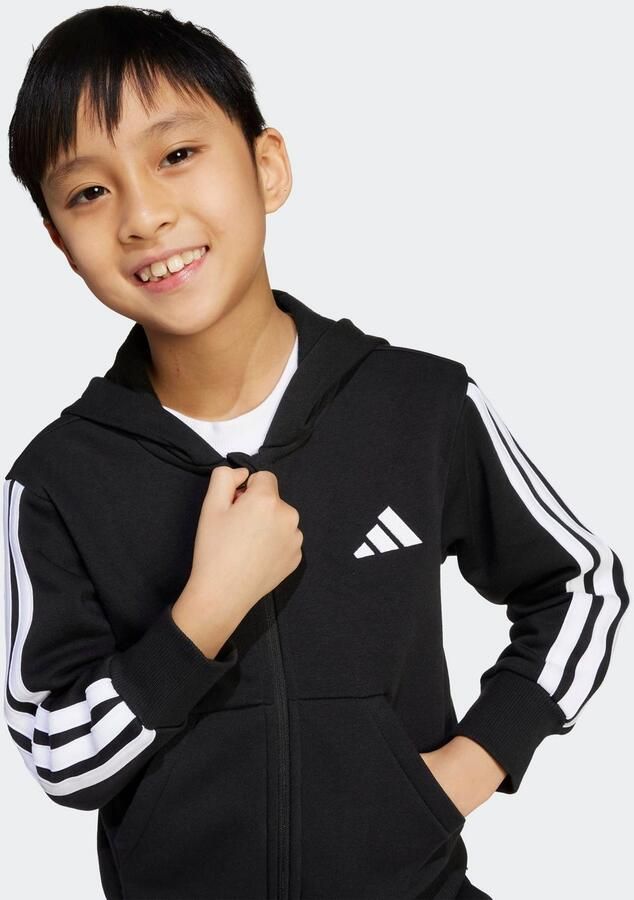 Adidas Sportswear Sweatvest LK 3S FL FZ HD (1-delig) - Foto 4