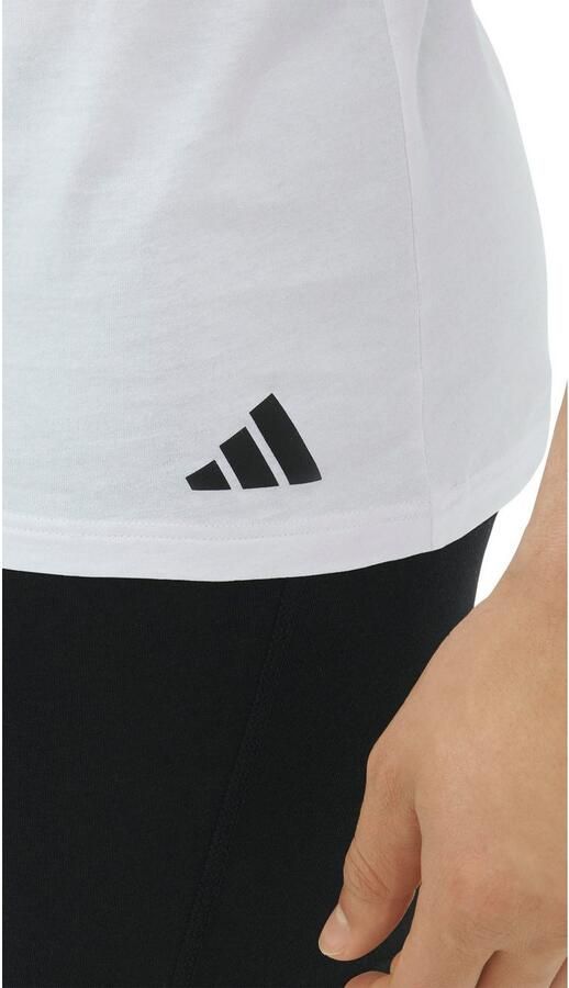 Adidas Sportswear T-shirt Actieve kern katoen Losse pasvorm ronde hals korte mouw (Set van 3) - Foto 3