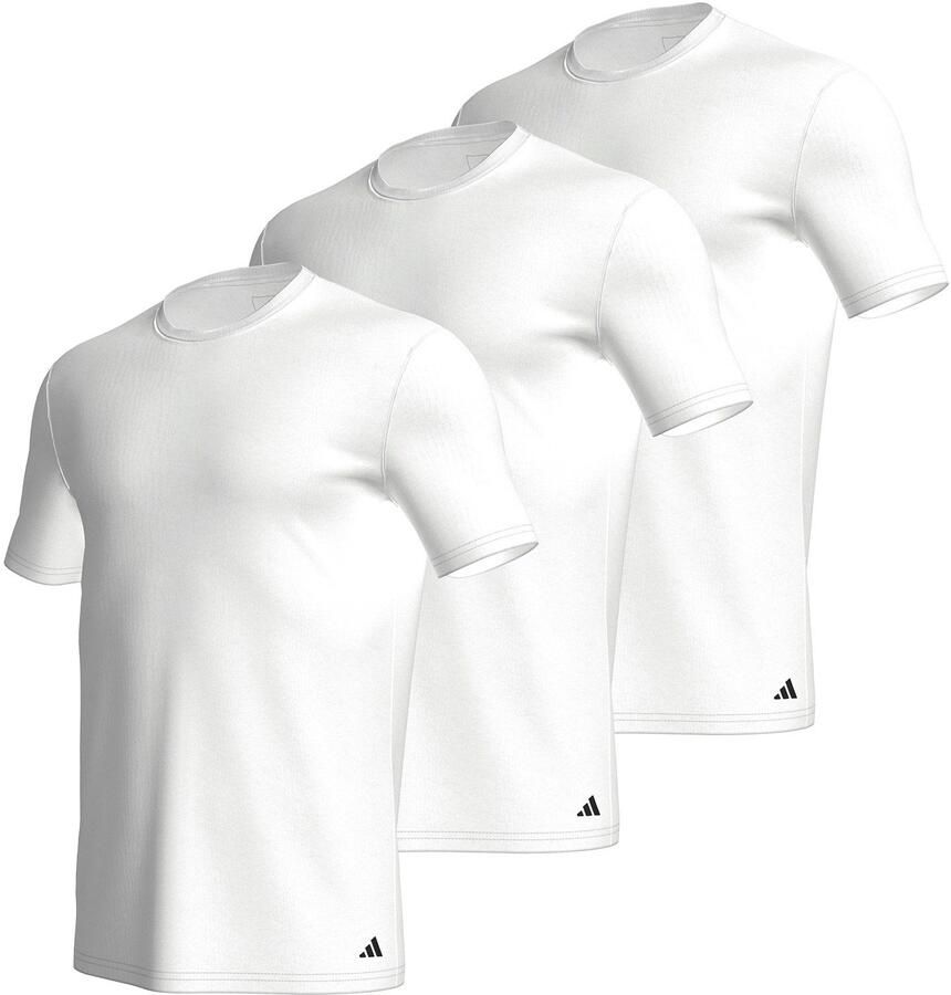 Adidas Sportswear T-shirt Actieve kern katoen Losse pasvorm ronde hals korte mouw (Set van 3) - Foto 7