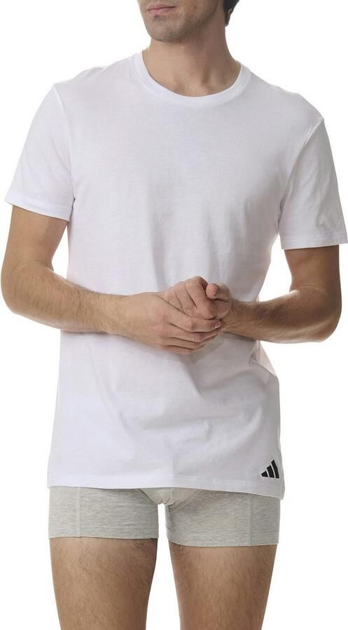 Adidas Sportswear T-shirt Actieve kern katoen Losse pasvorm ronde hals korte mouw (Set van 3) - Foto 2